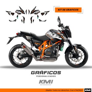 Kit de Gráficos KTM DUKE 690 v3 stickers personalizados